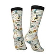 thumbnail image 3 of Goofa Dogs Funny Pets Printed Men's Crew Socks, Soft Durable Breathable Moisture-Wicking with Odor Control Cotton socks, 3 of 9