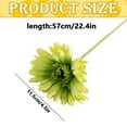 thumbnail image 2 of Spring Artificial Gerbera Daisies Flowers, Fake Daisy, Faux Boho Daisy Flowers Bouquet, 22 inch Artificial Silk Flowers for Birthday Decorations Wedding Home Decor, 2 of 9
