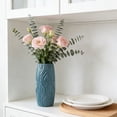thumbnail image 6 of CxhicLuv Creative Floral Arrangement Vase, Durable Plastic Centerpiece for Fresh and Artificial Flowers, Decorative Accent for Bedroom, Kitchen, Living Room, Elegant Home Decor, Sturdy Plastic Vase, 6 of 6