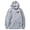 Grey, variant on HAYIMI Women Bowknot Print Sweatshirt Oversized Hoodie Loose Long Sleeve Pullover with Drawstring Pocket Vintage Graphic Hooded Tops for Fall Winter Daily Walking