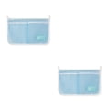 thumbnail image 3 of Monstrate Bolsa de malla de almacenamiento para refrigerador, organizador de condimentos colgantes de rejillas, estante de congelador hueco, Azul 2piezas Monstrate CBP162720, 3 of 5
