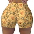 thumbnail image 2 of Lsque Cartoon Squirrel Pattern High Waisted Biker Shorts for Women-Tummy Control Fitness Athletic Workout Running Yoga Gym Shorts,Moisture-Wicking-Large, 2 of 9
