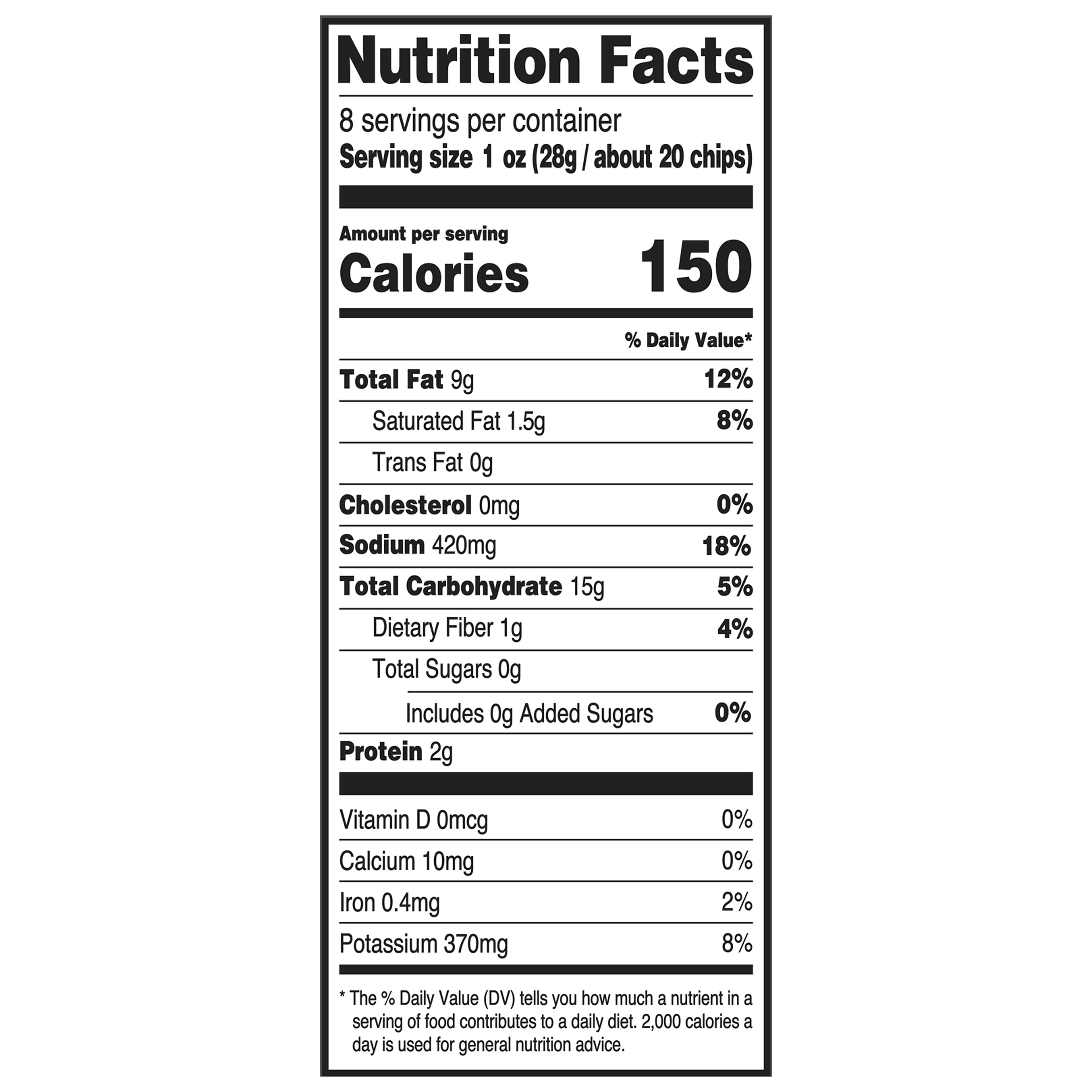 (10 pack) Great Value Chile Limon Flavored Crunchy Potato Chips, 8 oz