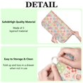 thumbnail image 6 of Pioneer Flower Floral Print Pattern Kitchen Dish Drying Mat 1 Pack, Ultra Absorbent Microfiber Drainer Mat, 16"x18", 6 of 6