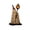 00 resin -9.4 inches, variant on Win s Way Lighted Vintage Patchwork Ghost Halloween Decor Glowing Ghost Figurine with Pumpkin Lantern Farmhouse Style Light Up Statue for Mantel Shelf Entryway Table Fall Decorations