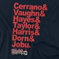 thumbnail image 2 of Major League Team Roster Mens Short Sleeve Shirt, 2 of 7