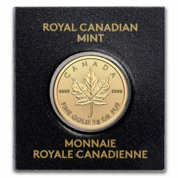 2025 1 gram Gold Maple Leafs Maplegram25™ (In Assay)
