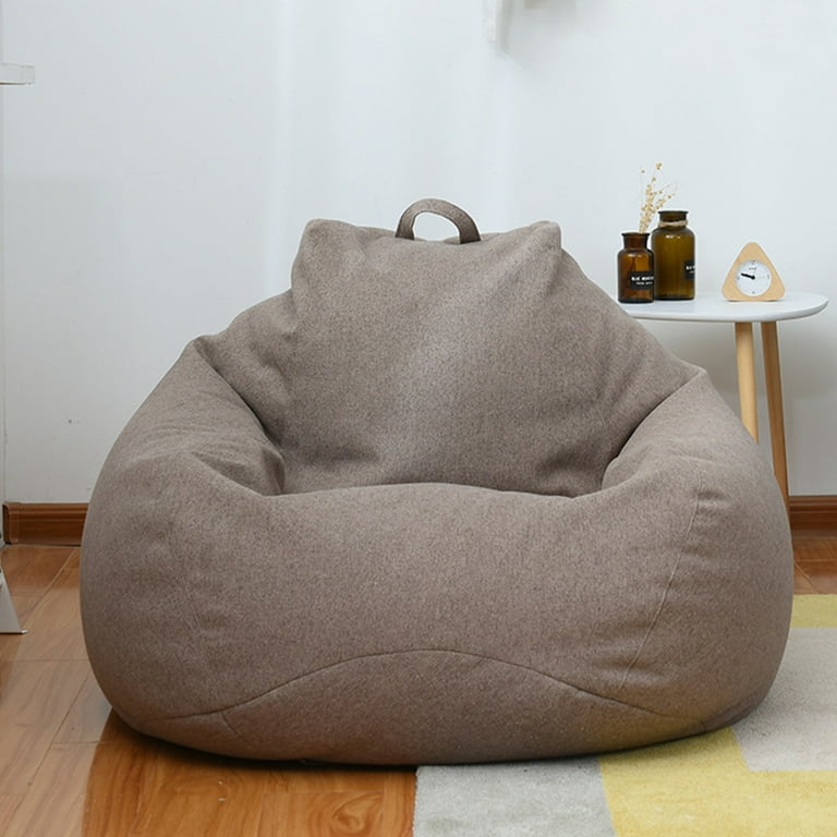 Adult Bean Bag Chair Sofa Couch Cover Indoor Lazy Lounger No Filling -  Snngv