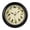 Black, variant on Singing Bird Wall Clock 12 Inch of The Bird Names and Songs