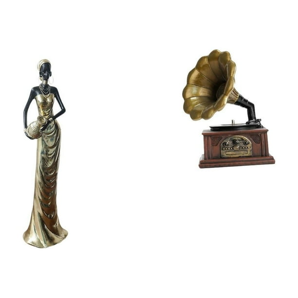 Figura de escritorio,Artesanía de escritorio con figuras africanas coleccionables,Estatua vintage,Estatua vintage de resina,figura artesanal,Escultura coleccionable,adorno artesanal de resina