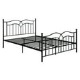 thumbnail image 2 of Klossen Metal Queen Bed Black, 2 of 8