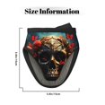 thumbnail image 3 of Pofeuu Artistic Flower Butterfly Skull Print Thickened Mini Silicone Oven Mitts Heat Resistant, Rubber Oven Mitt Gloves, Finger Pinch Grips, Pot Holder, Silicone Potholder, 3 of 7