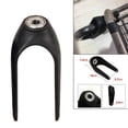 thumbnail image 2 of Black Thickened Wheelchair Front Fork , Wheelchairs Walkers Solid Wheels Patients Male Female ,Easy Installation, 2 of 9