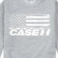 thumbnail image 3 of Case IH Flag - Men's Crew Neck Fleece Pullover, 3 of 6