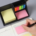 thumbnail image 5 of 2 Boxes Creative Rotating Foldable Storage Note Box Organization Container, 5 of 7