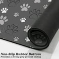 thumbnail image 3 of Dog Food Mat, Absorbent Water Bowl Mats Cat Pet Feeding Placemats Dark Gray 16 * 24 inch, 3 of 6