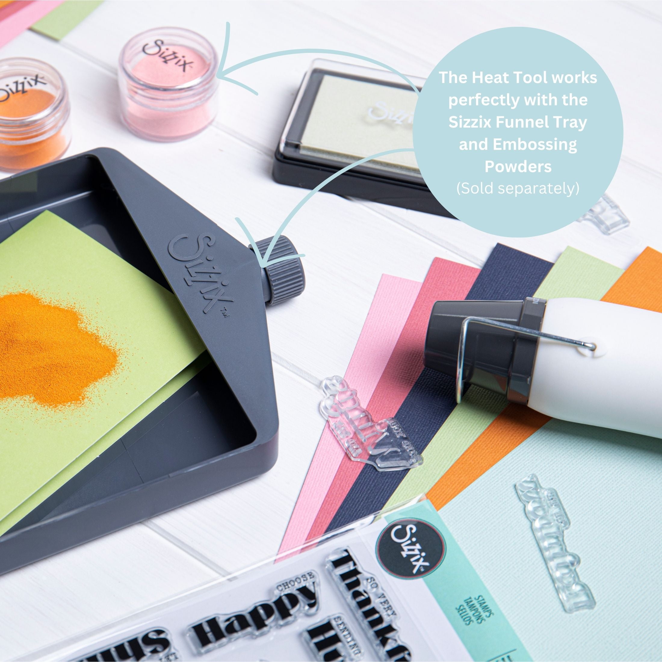 Sizzix Dual Speed Heat Tool for Crafting and Embossing