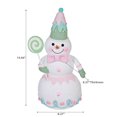 thumbnail image 2 of Snowman Holding Candy Small, 2 of 3