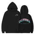 thumbnail image 3 of Tiijoy Toddler Girls Hoodie California Letter Print Pullover Hooded Sweatshirt, Sizes 3-4T, 3 of 3