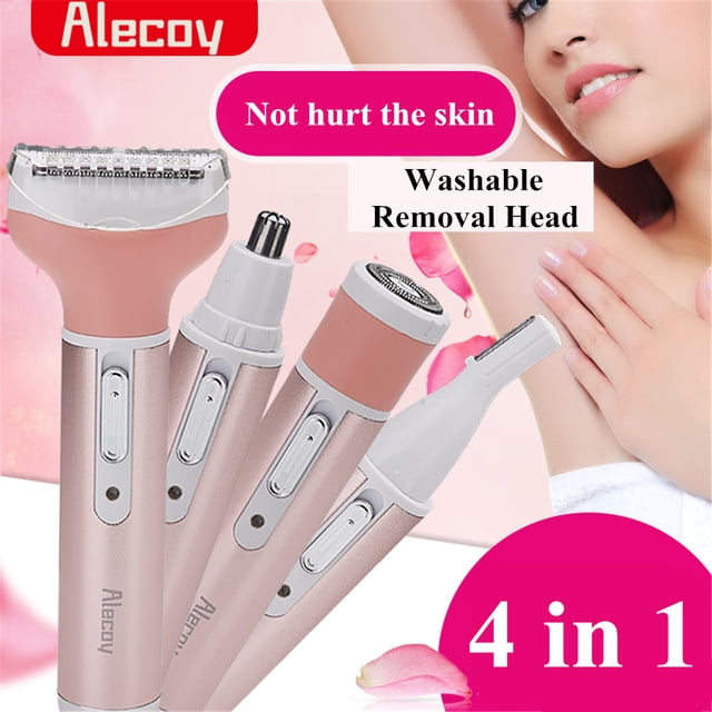 4 in 1 Lady Painless Eyebrow Laser Hair Removal Rechargeable For Face Leg Body