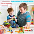 thumbnail image 4 of Juguete Building Blocks Qirptey STEM, 125 unidades, para niños de 3 a 8 años, 4 of 7