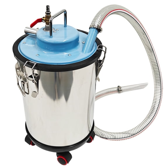 Pneumatic Vacuum Industrial Vacuum Cleaner 30L Portable Dust Extractor Without Air Compressor