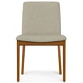 thumbnail image 4 of Simpli Home Selena Dining Chair (Set of 2) in Natural Linen Look Fabric, 4 of 12
