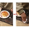 thumbnail image 2 of Sincero Mantel individual lavable de PVC, posavasos, mantel individual de cuero antideslizante resistente al calor, fácil de limpiar y almacenar, adecuado para cocinas, restaurantes y hotele, 2 of 5