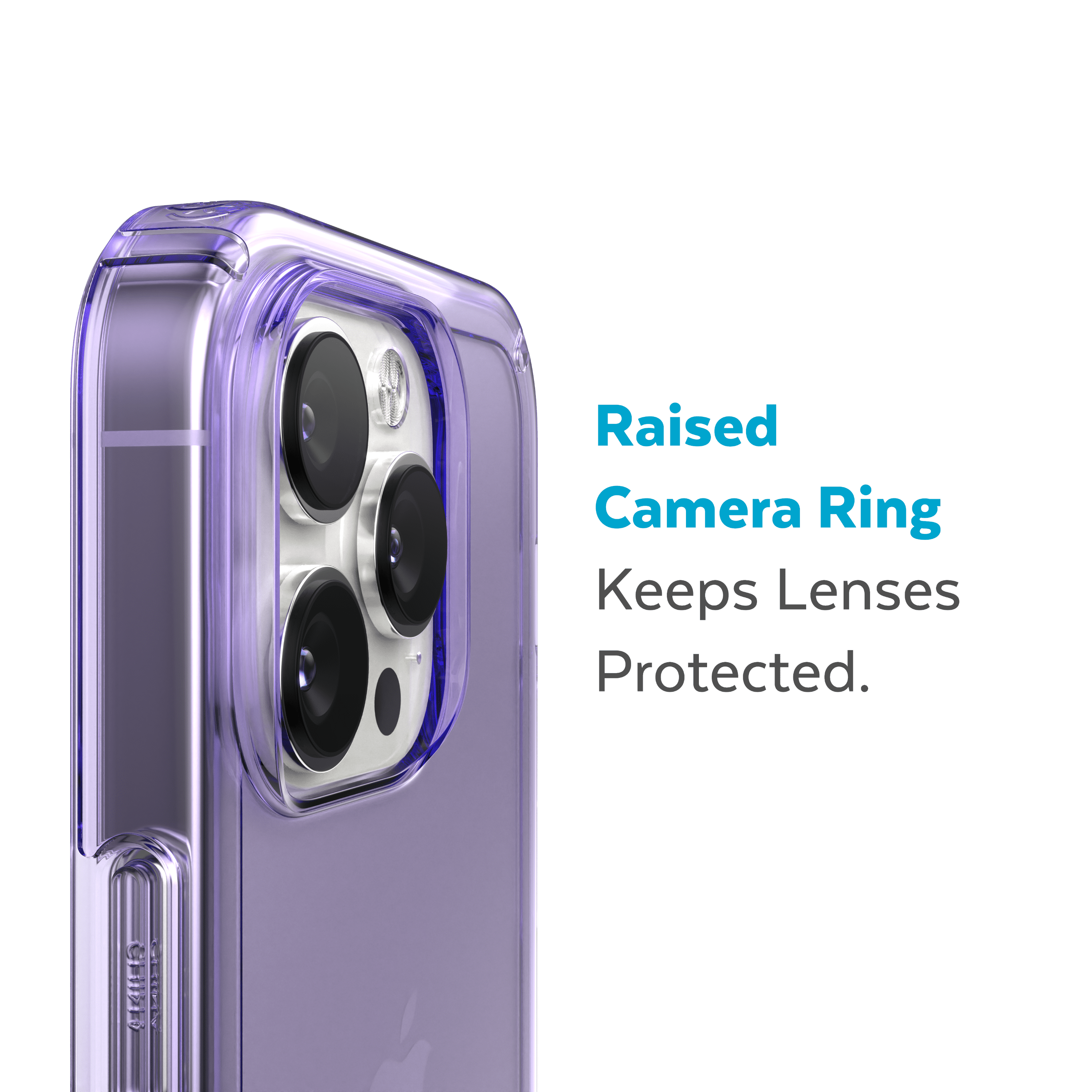 Speck Anti-Scratch Slim Cell Phone Case for Apple iPhone 14 Pro, Amethyst