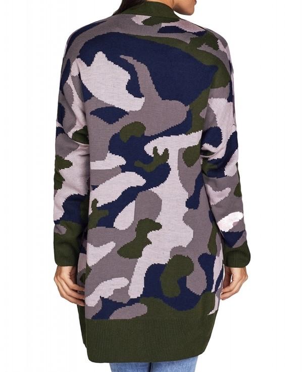 camo cardigan walmart