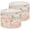 Color 2, variant on Linen Drum Lamp Shades Rustic Farmhouse Chicken Nesting Eggs Neutral Beige Tones 13" x 13" x 10" Lampshade for Table Lamps Floor Lamps Lamp Shade Replacement Easy Assembly Required