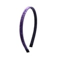 thumbnail image 2 of JZROCKER 8Pcs Women Girls Colorful Thin Headband Glitter Sequins Non-Slip Teeth Hair Hoop, 2 of 12