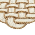 thumbnail image 2 of Mainstays Woven Pretzel Knotted PVC Outdoor Doormat, 18" x 30", 2 of 4