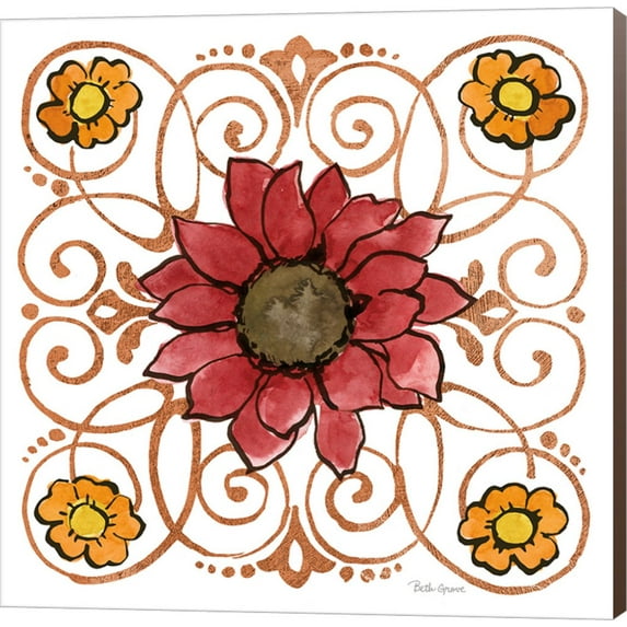 Great Art Now October Garden VIII by Beth Grove Canvas Wall Art