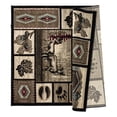 thumbnail image 5 of MDA Home Wild Life Black Polypropylene Area Rug - 8'1'' x 10'5'', 5 of 6