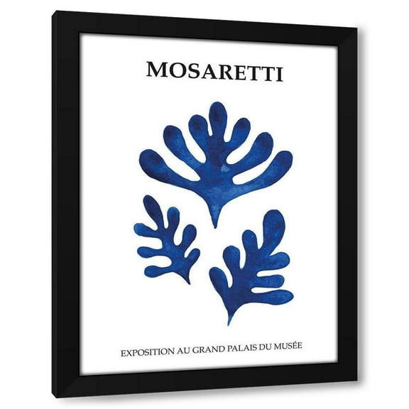 BRAUN Studio 12x14 Black Modern Wood Framed Wall Art Titled - Mosaretti