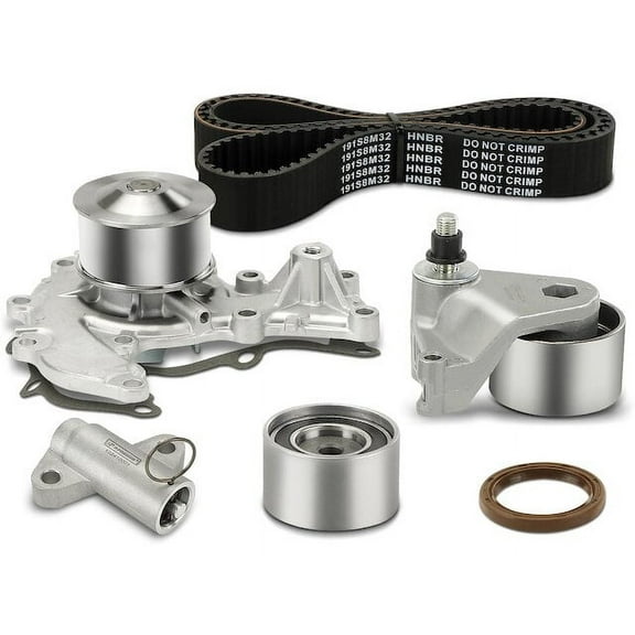 Timing Belt Kit and Water Pump 6 - Compatible with 1998 - 2004 Isuzu Rodeo 3.2L V6 1999 2000 2001 2002 2003