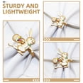thumbnail image 3 of unbranded 4Ud Para Servilletas Con De Dorado Para De Pascua Y Eventos, 3 of 7