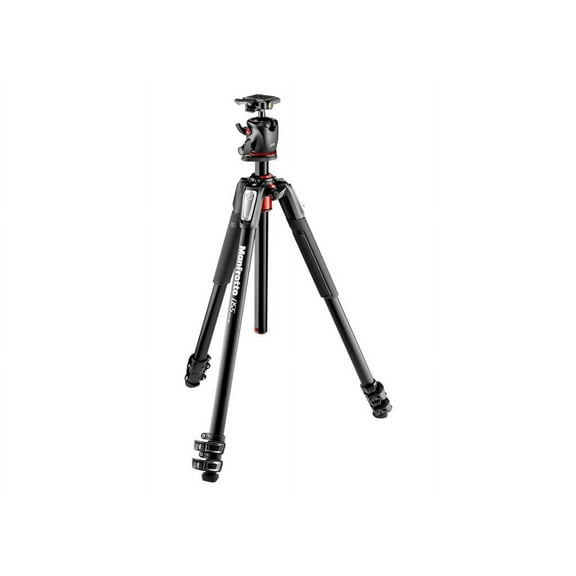 Manfrotto 055 Series MK055XPRO3-BHQ2 - Tripod - with Manfrotto MHXPRO-BHQ2