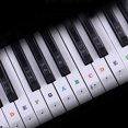 thumbnail image 2 of Coofit Piano Sticker Removable Piano Label Piano Key Sticker for 37/49/54/61/88 Keys, 2 of 2