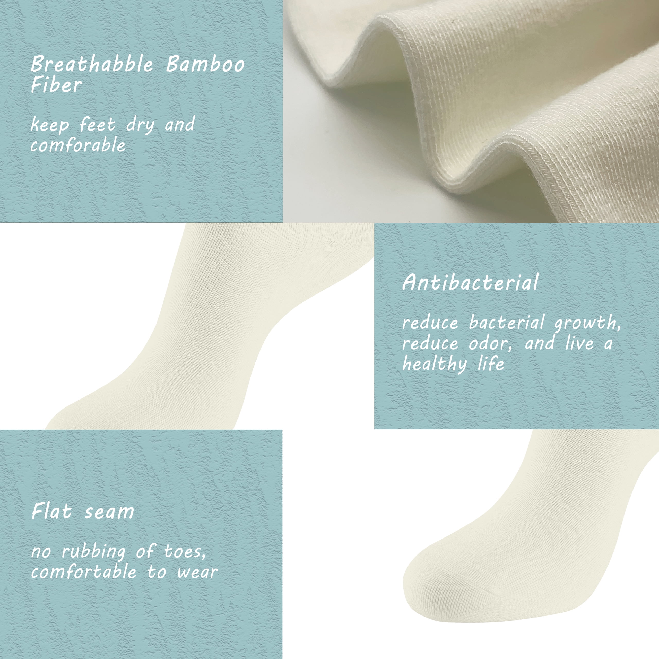 Women Thin Socks Bamboo Ankle Silky Quarter Anti Odor Casual Summer Socks 6 Pairs (as1, numeric, numeric_8, numeric_11, regular, regular, Assorted6) …