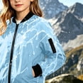 thumbnail image 5 of ATOGUTA Girls' Windbreaker Jacket Lightweight Water Resistant Coat Outwear with Hooded for Kids, 5 of 5