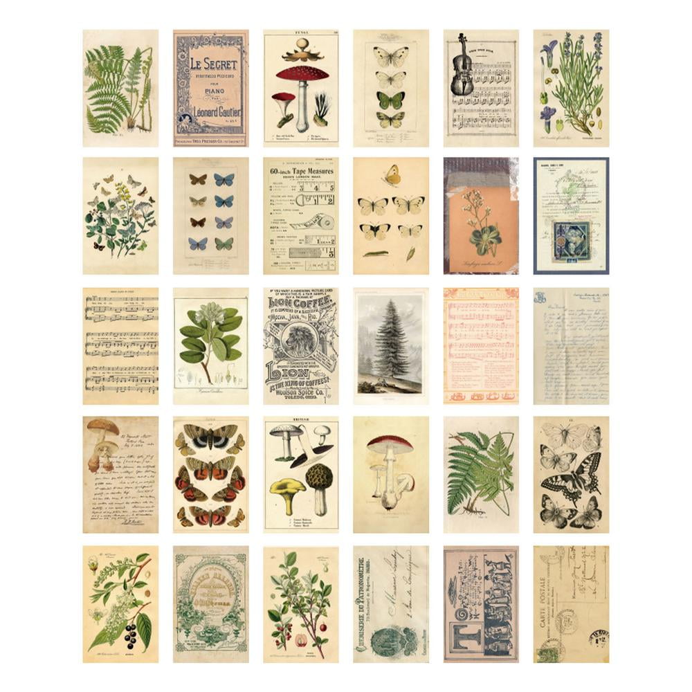30pcs Vintage style Scrapbooking Paper – KUMA Stationery & Crafts