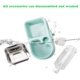thumbnail image 4 of Double Crate Bowls,Stainless Steel Crate Dog Bowl with Water Bottle Removable Pet Cage Bowls,Hanging Pet Cage Double Bowl Food Bowl and Water Feeder Coop Cup for Puppy Medium Dogs Cats Birds, 4 of 5