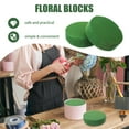 thumbnail image 3 of unbranded 4Ud De Barro Floral Verde Para Arreglos Decorativos Frescos Uso Práctico Para Bodas Y Hogar, 3 of 8