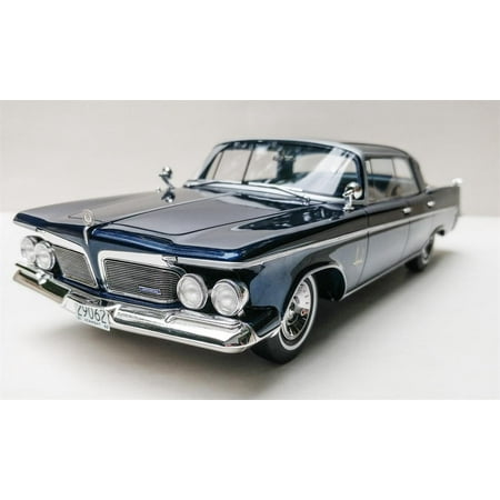 1962 Imperial Crown Southampton 4-Door Metallic Blue in 1:18 Scale by BoS Models