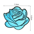thumbnail image 5 of SPRING PARK Clothes Patch Rose Iron On Cloth Flower Badge Patch Clothes Accessory for Clothing, 5 of 7
