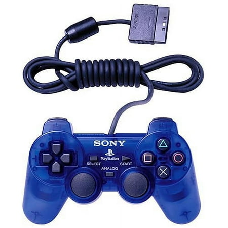 Restored Sony OEM PS2 Dualshock Controller Ocean Blue For PlayStation 2 (Refurbished)