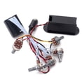 thumbnail image 3 of Soidarity 1 Juego de ecualizador EQ de 3 bandas, preamplificador, circuito de cableado, potenciómetro Dual para pastillas de bajo activas, Accesorios para instrumentos musicales, 3 of 6