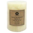 thumbnail image 1 of Hometrends 4" Vanilla Sandalwood Scented Pillar Candle, 1 of 5
